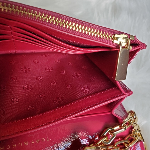Tory Burch Charlie Chain wallet CROSSBODY bag - Picture 14 of 16
